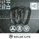 Solar Life 索樂生活 3入組 7075鋁合金多功能快扣/帶鎖D型登山扣 8cm.掛扣D扣 D型掛勾 鋁合金D字