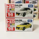 日版TOMY多美卡TOMICA98號 本田HONDA S660 合金模型車