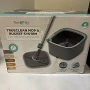 True Clean Mop and Bucket System Dual Tank Self Cleaning Mop