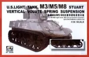 AFV Club AF35056 1/35 U.S. M3/M5/M8 Stuart Vertical Volute Spring Suspension