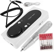 BAZEITFLOW Rechargeable Nail Drill Machine File for Professional Nail Salon Efficient Gel Polish Remover Multipurpose Manicure Tool Travel-friendly Design Safe