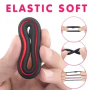 3in1 Men Male Penis-Extender Enlarger Sleeve Ring Reusable Delay Ejaculation set