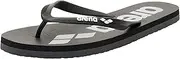 [arena] Unisex Flip Flop Toe Separator, Black-White, 39 EU