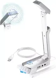 USB Microphone, Plug & Play Desktop Condenser Computer Microphone, Mute Button w