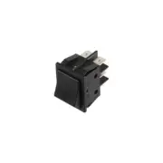 GA20389 B417C11000000 Molveno Switch, Rocker, DPST, Mom, Black