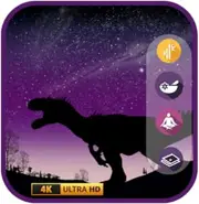 Dino Roar: Relaxing Jurassic Ambience with Jungle & T-Rex Scenes