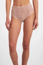 Berlei Because Full Brief Underwear - Nude Lace, Size: 18