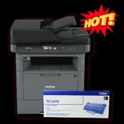 Brother MFC-L5755DW Laser Printer and TN-3440 Bundle