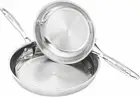 Scanpan 22051 2 Pc Fry Pan in Sleeve Set 20Cm and 28Cm