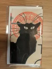 NEW Fine Art Glasses Phone Lens Cleaning Cloth Chat Noir Black Cat Gift Xmas
