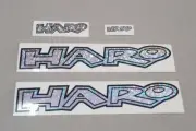 Vintage Old School HARO BMX Stickers Crystal Shine NOS Light Green