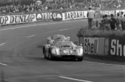 Mario Andretti & Lucien Bianchi Ford GT40 Mk4 Le Mans 1967 Motor Old Photo 33