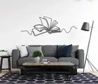 Minimalist Wall Art Book Black Acrylic 30cm Home Decor