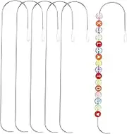Gadpiparty 6Pcs Beading Needles Small Bead Stringing Tools with Design for Efficient Jewelry Making and Crafting Projects