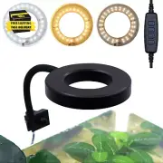 Upgraded Aquarium Light Clip on Fish Tank LED Light Small USB Light Dimmer Multi
