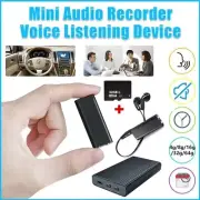32G Mini Spy Sound Audio Recorder Digital Voice Activated Listening Device 500Hr