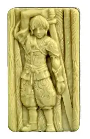 WARRIOR SILICONE MOLD for soap making and other crafts KNIGHT SWORD