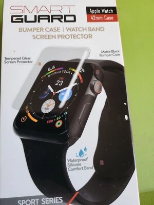 Smart Guard Bumper Case Screen Protector For Apple Watch 42mm Case