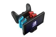 6-in-1 Nintendo Switch Multi Charging Dock Station for Joy-Con, Pro Controller & Console, Black