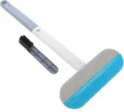 Generic Cat Hair Brush Pet Brush Carpet Hair Removal Tool Cat Hair Remover for Clothes Portable Lint Roller Dog Hair Remover Lint Brushes for Pet Hair Pet Lint Remover Plastic