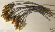 100 X Mini PCI U.FL IPX to RP-SMA Antenna WiFi Pigtail Cable Any Size 4-20 inch