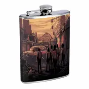 Warriors Fair Em1 Flask 8oz Stainless Steel Hip Drinking Whiskey