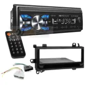 Single DIN Bluetooth Car Stereo Receiver AM/FM Radio for 1994-2001 Dodge RAM