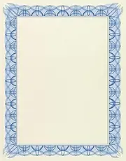 Computer Craft Certificate Papers with Foil Seals 90gsm A4 Blue [Pack of 60]