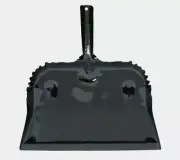 Fulton Steel DUST PAN Janitor Style BLACK 20 Gauge Enamel Paint Finish 182B-20