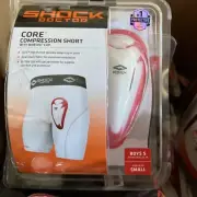 Shock Doctor Boys Small 22”-24 Core Compression Short BioFlex Cup Small