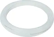 AcbbMNS 10 Meter Pneumatic Air Line 4mm ID x 6mm OD PA11-6 Nylon Tube Air Brake Tubing White Nylon Air Hose for Air Brake System or Fluid Transfer