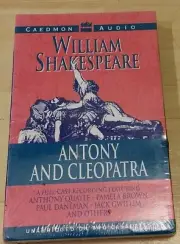 ANTONY AND CLEOPATRA by William Shakespeare Audio Book Cassette Tape