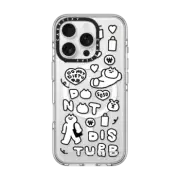 iPhone 16 Pro Clear Case MagSafe Compatible DO NOT DISTURB