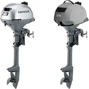 Oceansouth Outboard Motor Vented Cover Compatible with Honda (Compatible with Honda 1CYL 57cc BF2.3 Vented Cover W/Lifting Harness (2014>), Outboard Motor Vented Cover Compatible with Honda)