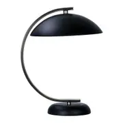 Oriel Deco Black & Antique Brass Table Lamp