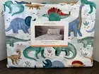 ADAIRS KIDS “DINOSAUR EXPLORE” King single FITTED & FLAT SHEET SET & PILLOWCASE