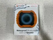 EcoXGear EcoRoam 30 Waterproof Bluetooth LED Lit Speaker orange