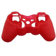 Silicone Cover For PS3 Controller Skin Case Red