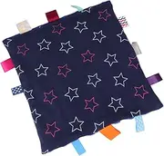 ifundom 1pc Soothing Towel Towels Washcloths Towel Comforting Towel Handkerchief Colorful Smoothing Handkerchief Pacify Towel Blue Plush