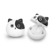 Wireless Earbuds Bluetooth Headphones with Cartoon Charging Case Touch Control Game Headset for Sports Running(Panda)