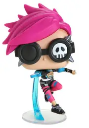 Pop! Funko 10cm Figurine Overwatch Tracer Punk Collectable Vinyl Kids Toy 3y+