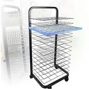Drying Rack, Foldable Oil Painting Board Magazine Storage Rack, Suitable for Art Schools and Art Studios Essential Easels Art Class Shelf