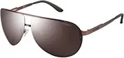 [Carrera] Men's Designer Sunglasses, Semi Matte Brown, 65/11