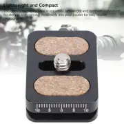 20mm Tripod Quick Release Plate Camera Mounting Adapter 1/4in Screw Tripod Kit