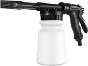 Foam Cannon for Hose, Cleaning Sprayer, 1L Hand Pressurized Soap Foam Cannon Car Cleaning Connects to Power Washers and Garden Hoses for Vehicle