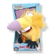 1998 Angry Beavers Chomping Norbert Plush Pull String Doll Mattel Nickelodeon
