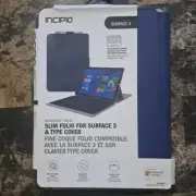 INCIPIO MRSF-070-BLU Microsoft Surface Pro 3 Slim Folio Type Cover