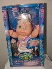 Vintage Cabbage Patch Kids Millennium Doll Birthday 1/1/2000 Reyna Robin