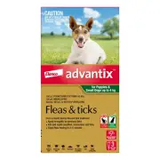 Bayer Advantix Pet Dog 0-4kgs Small 3 & 6 Pack Flea Tick Treatment Spot On