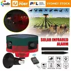 Solar Motion Sensor Outdoor Solar Siren Dog Barking Gunshots Repeller Alarm Lamp